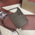 「#7338」Loro Piana mobile phone bag - 20cm*15cm*4cm - warm beige 「#7338」Loro Piana mobile phone bag - 20cm*15cm*4cm - warm beige