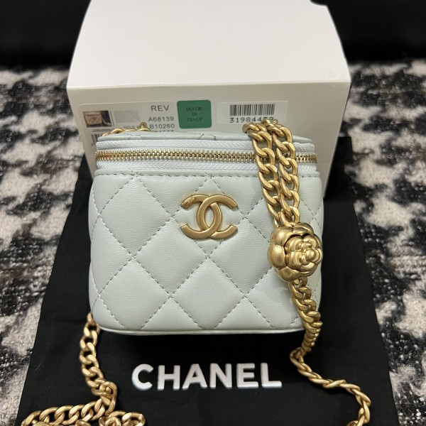 「#10365」Chanel 23s 23s Camellia Adjustable Buckle Long Box A68139