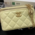 「#10366」Chanel 23s 23s Camellia Adjustable Buckle Long Box A68140