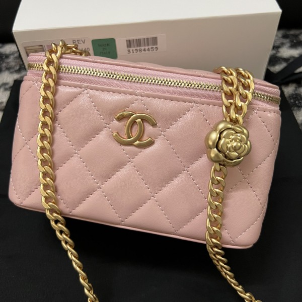 「#10367」Chanel 23s 23s Camellia Adjustable Buckle Long Box A68140