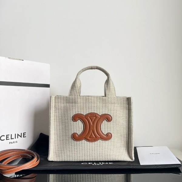 「#3931」CELINE CABAS THAIS  25.5 x 18.5 x 12