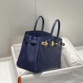 「#4022」 Hermes   Dark Blue birkin  25cm#25cm#35cm#