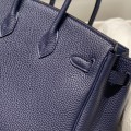 「#4022」 Hermes   Dark Blue birkin  25cm#25cm#35cm#