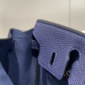 「#4022」 Hermes   Dark Blue birkin  25cm#25cm#35cm#