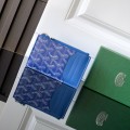 「#6068」Goyard - dark blue - 3321 - 12.5 cm x 1 cm x 8.4 cm 「#6068」Goyard - dark blue - 3321 - 12.5 cm x 1 cm x 8.4 cm