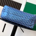 「#6007」 Goyard - pearlescent blue - 020146M - 28 cm x 15 cm x 34 cm