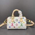 「#0406」Louis Vuitton x Takashi Murakami  Nano Speedy  M13391 16 X 10 X 7.5cm