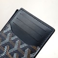 「#6074」Goyard - black - 3321 - 12.5 cm x 1 cm x 8.4 cm