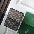 「#6074」Goyard - black - 3321 - 12.5 cm x 1 cm x 8.4 cm