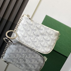 「#6075」Goyard - White - 3317 - 9 cm x 1 cm x 13 cm 