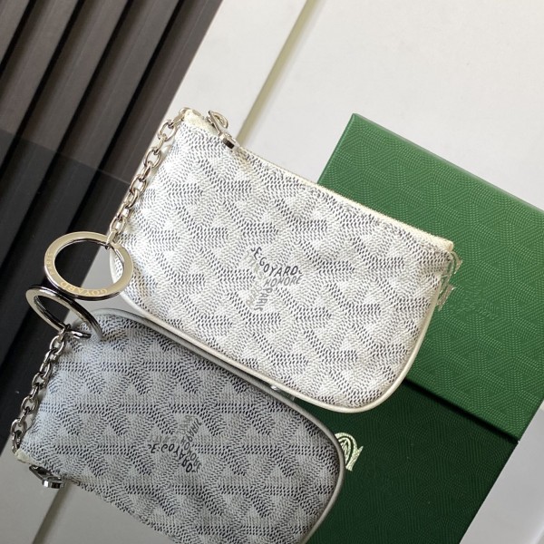 「#6075」Goyard - White - 3317 - 9 cm x 1 cm x 13 cm