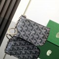 「#6078」Goyard - grey - 3317 - 9 cm x 1 cm x 13 cm