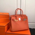 「#4023」 Hermes   Classic Orange  birkin  25cm#25cm#35cm#