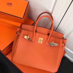 「#4023」 Hermes   Classic Orange  birkin  25cm