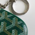 「#6080」Goyard - green  - 3317 - 9 cm x 1 cm x 13 cm