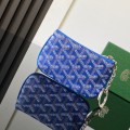 「#6081」Goyard - sky blue - 3317 - 9 cm x 1 cm x 13 cm 「#6081」Goyard - sky blue - 3317 - 9 cm x 1 cm x 13 cm