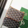「#6082」Goyard - black brown - 3317 - 9 cm x 1 cm x 13 cm 「#6082」Goyard - black brown - 3317 - 9 cm x 1 cm x 13 cm