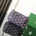 「#6084」Goyard - dark blue - 3317 - 9 cm x 1 cm x 13 cm 「#6084」Goyard - dark blue - 3317 - 9 cm x 1 cm x 13 cm