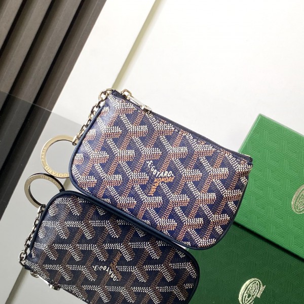 「#6084」Goyard - dark blue - 3317 - 9 cm x 1 cm x 13 cm 「#6084」Goyard - dark blue - 3317 - 9 cm x 1 cm x 13 cm