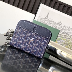 「#6087」Goyard - dark blue - 3305 - 7.5 cm x 1.8 cm x 10.4 cm