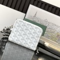 「#6089」Goyard - White - 3305 - 7.5 cm x 1.8 cm x 10.4 cm