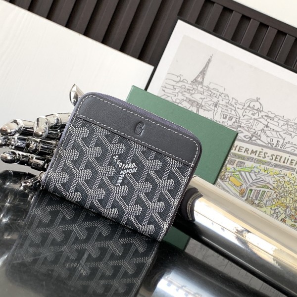 「#6090」Goyard - grey - 3305 - 7.5 cm x 1.8 cm x 10.4 cm 「#6090」Goyard - grey - 3305 - 7.5 cm x 1.8 cm x 10.4 cm