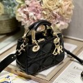 「#2126」 dior 1202 Black Gold 19*13*8cm