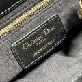 「#2126」 dior 1202 Black Gold 19*13*8cm