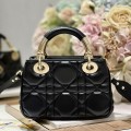 「#2126」 dior 1202 Black Gold 19*13*8cm