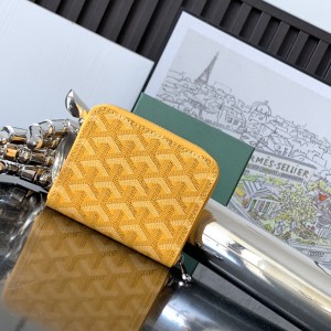 「#6093」Goyard - yellow - 3305 - 7.5 cm x 1.8 cm x 10.4 cm