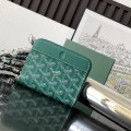 「#6094」Goyard - green - 3305 - 7.5 cm x 1.8 cm x 10.4 cm