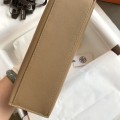 「#4214」 Hermès 1st Generation Swift Leather Biscuit Color Gold Buckle Kelly Bag 22cm
