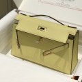 「#4219」 Hermès Swift Leather Kelly Bag with Gold Buckle 22cm