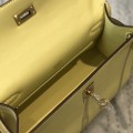 「#4219」 Hermès Swift Leather Kelly Bag with Gold Buckle 22cm