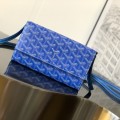 「#6101」Goyard - blue - 020177 - 19 cm x 3.3 cm x 12 cm