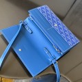 「#6101」Goyard - blue - 020177 - 19 cm x 3.3 cm x 12 cm