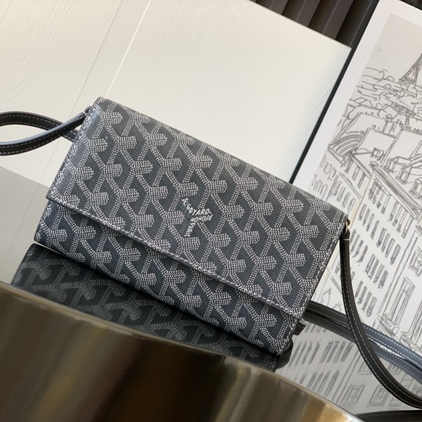 「#6102」Goyard - grey - 020177 - 19 cm x 3.3 cm x 12 cm 「#6102」Goyard - grey - 020177 - 19 cm x 3.3 cm x 12 cm