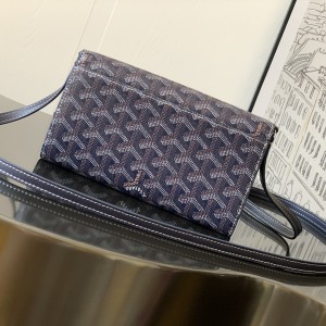 「#6103」Goyard - dark blue - 020177 - 19 cm x 3.3 cm x 12 cm