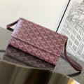 「#6104」Goyard - Bordeaux Red - 020177 - 19 cm x 3.3 cm x 12 cm