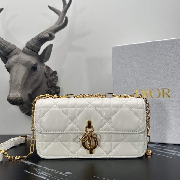「#2140」 dior 1169 Pearl White 22*12.5*4cm 「#2140」 dior 1169 Pearl White 22*12.5*4cm