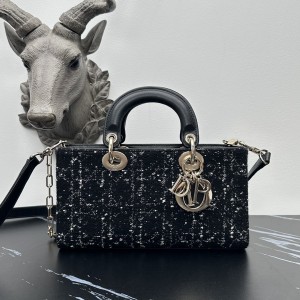 「#2144 」 dior M0540 black gold 26 x 13.5 x 5cm 