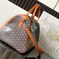 「#6107」Goyard - Black and brown - 0201511 - 26 cm x 26 cm x 50 cm