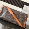 「#6107」Goyard - Black and brown - 0201511 - 26 cm x 26 cm x 50 cm