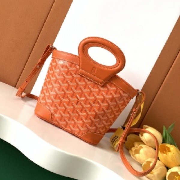 「#6014」 Goyard - orange color - 8313 - 23X8X18.5( CM )
