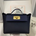 「#4250」Hermès Midnight Blue Kelly Bag Y2424mini 21*16*12cm 「#4250」Hermès Midnight Blue Kelly Bag Y2424mini 21*16*12cm