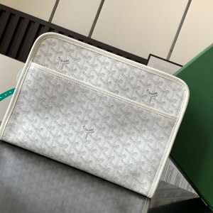 「#6113」Goyard - White - 020801 - 23 cm x 7.5 cm x 29.5 cm