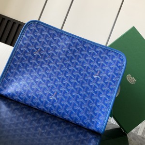 「#6115」Goyard - sky blue - 020801 - 23 cm x 7.5 cm x 29.5 cm