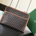 「#6116」Goyard - Black and brown - 020801 - 23 cm x 7.5 cm x 29.5 cm 「#6116」Goyard - Black and brown - 020801 - 23 cm x 7.5 cm x 29.5 cm