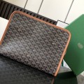 「#6116」Goyard - Black and brown - 020801 - 23 cm x 7.5 cm x 29.5 cm 「#6116」Goyard - Black and brown - 020801 - 23 cm x 7.5 cm x 29.5 cm