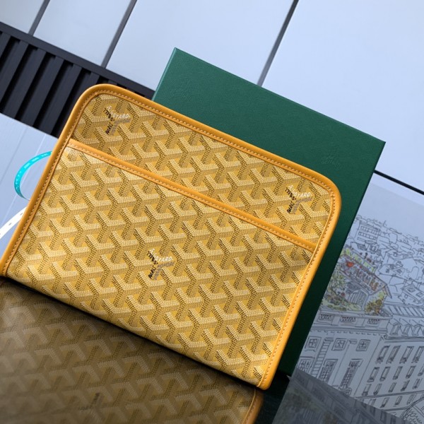 「#6123」Goyard - yellow - 020802 - 19 cm x 7 cm x 24.5 cm 「#6123」Goyard - yellow - 020802 - 19 cm x 7 cm x 24.5 cm